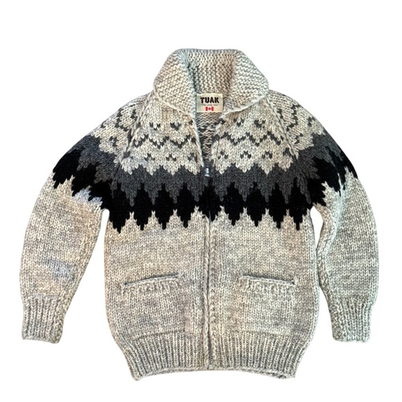 Tuak “the only one” Vintage Hand Knit Wool Sweater - Picture 1 of 9